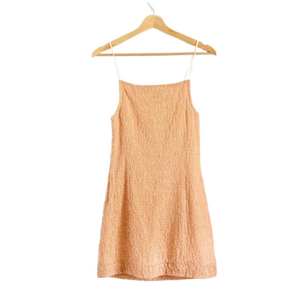 Paloma Wool Serena Dress Orange Sold on Garmentory Size Small NWT Clean Girl - Picture 3 of 16